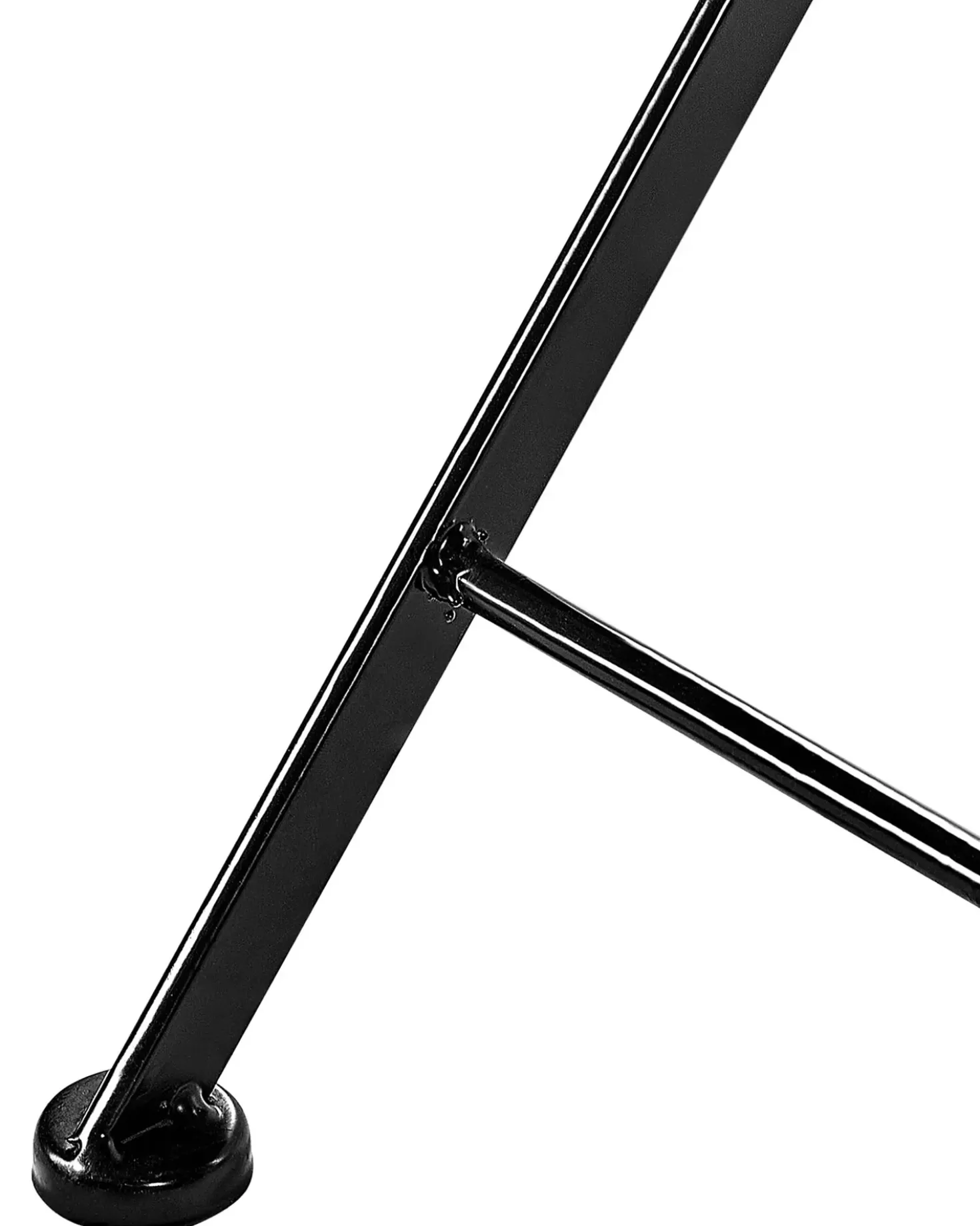 Set di 2 sedie da giardino CARPINO Metallo Nero
