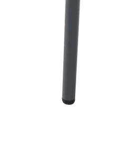 Set di 8 sedie da giardino con cuscini TACENO Metallo Grigio