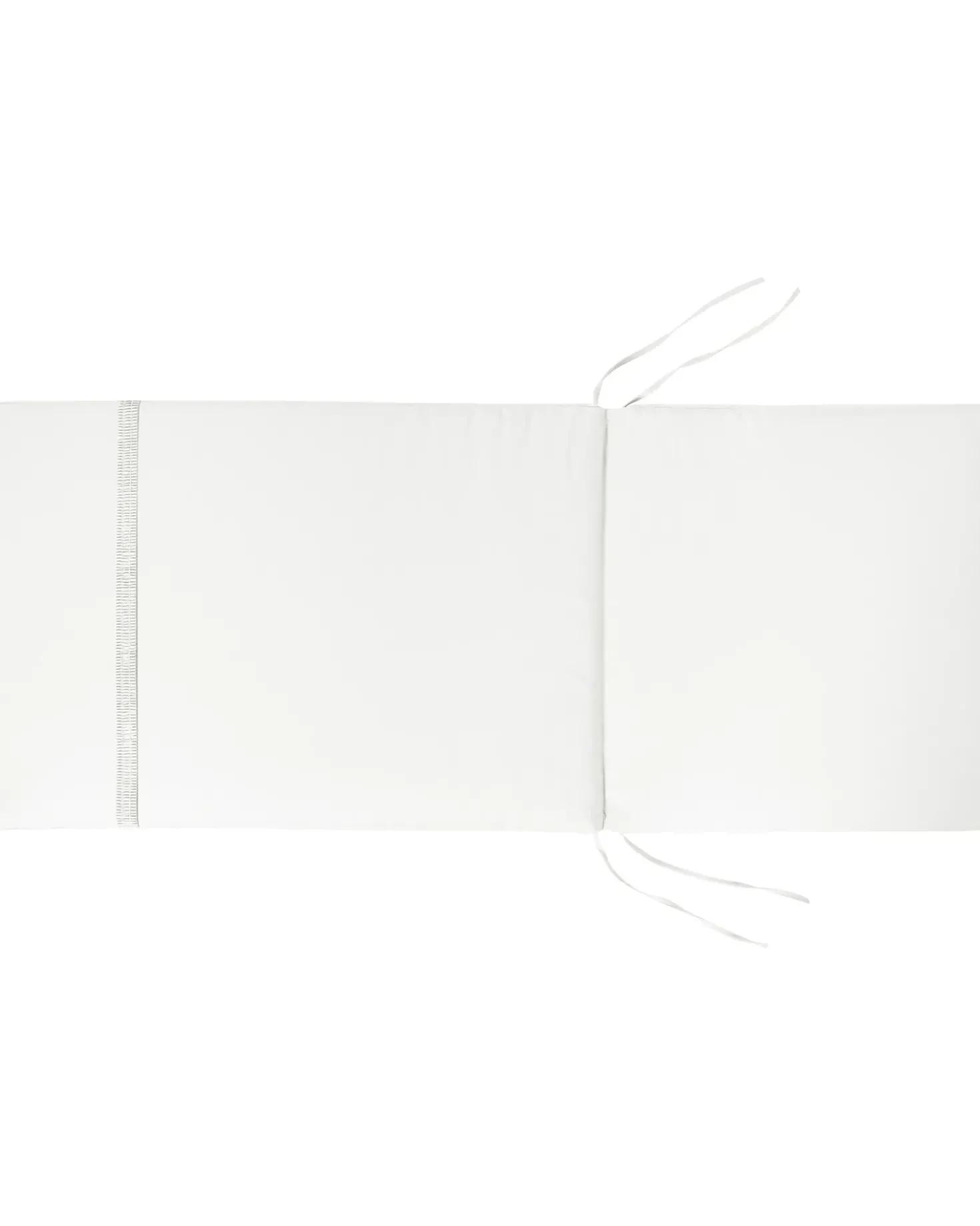 Set di 6 sedie da giardino con cuscini JAVA PREMIUM Legno d'acacia Bianco sporco