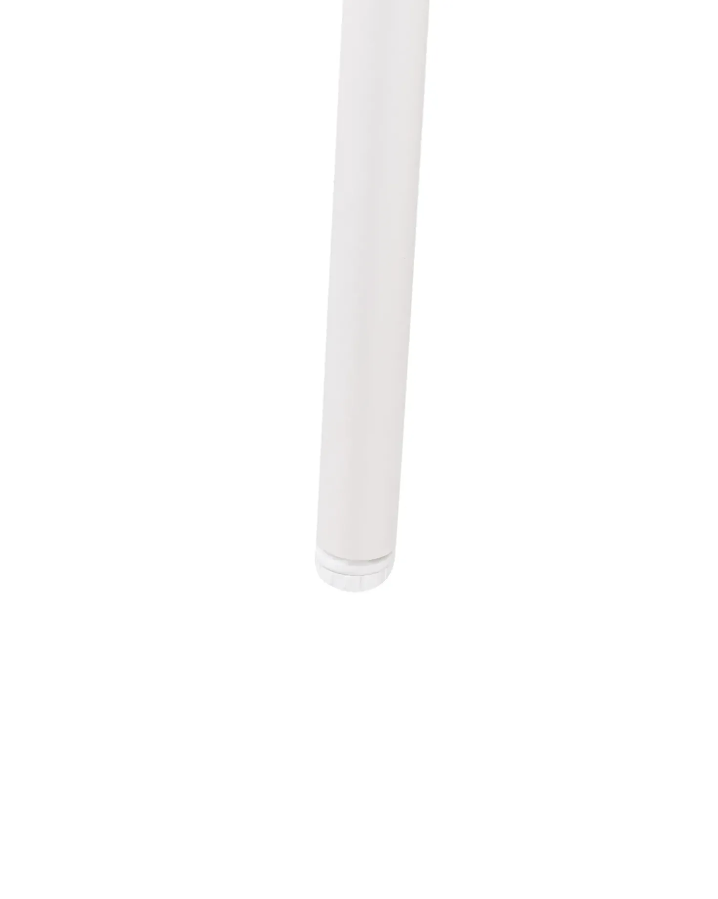 Set di 4 sedie da giardino con cuscini TACENO Metallo Bianco