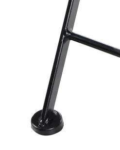 Set di 2 sedie da giardino CORIANO Pieghevole Metallo Nero