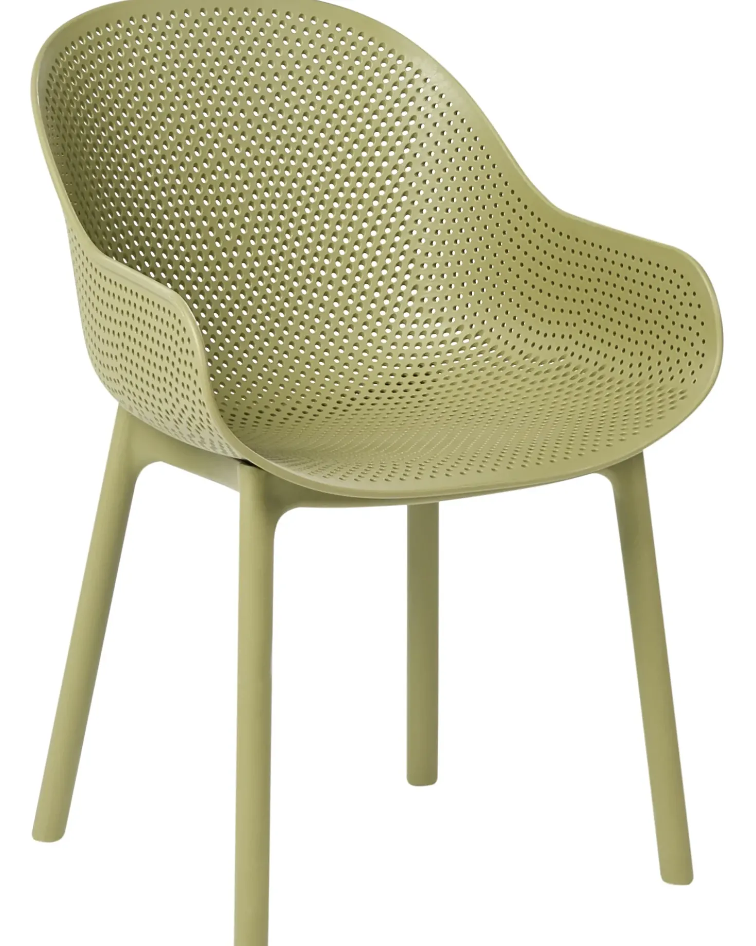 Set di 4 sedie da giardino TIGGIANO Verde oliva