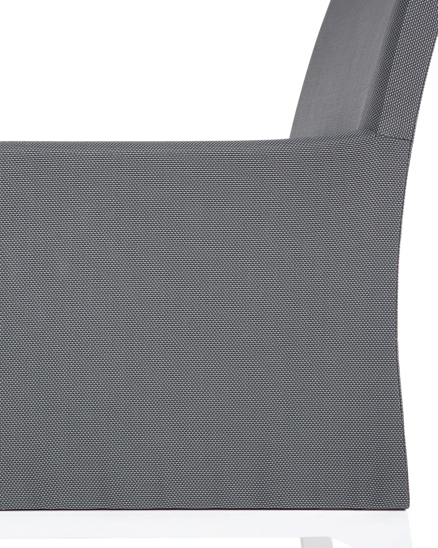Set di 4 sedie da giardino BACOLI Tessuto Grigio scuro