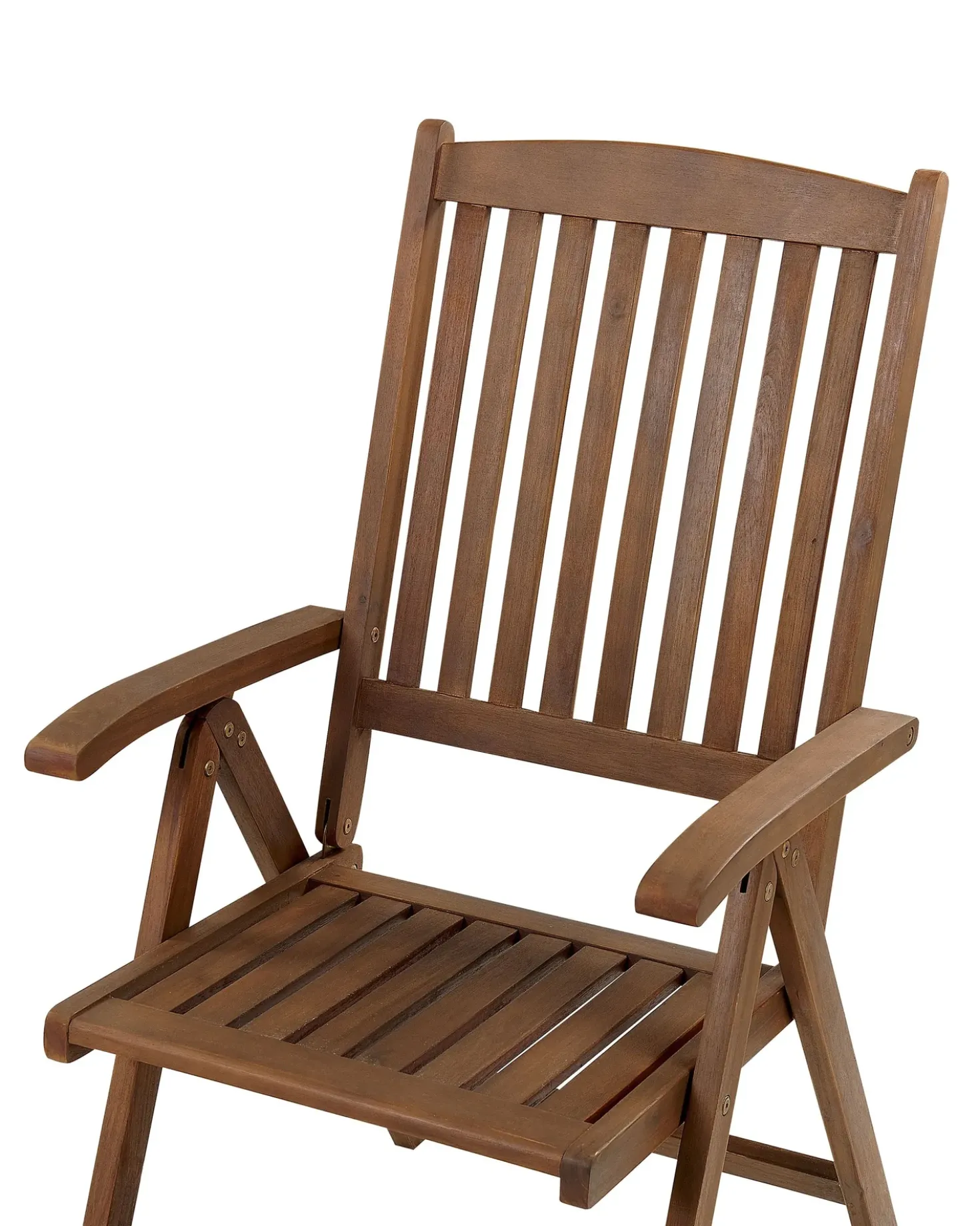 Set di 2 sedie da giardino con cuscini AMANTEA PREMIUM Legno d'acacia Blu