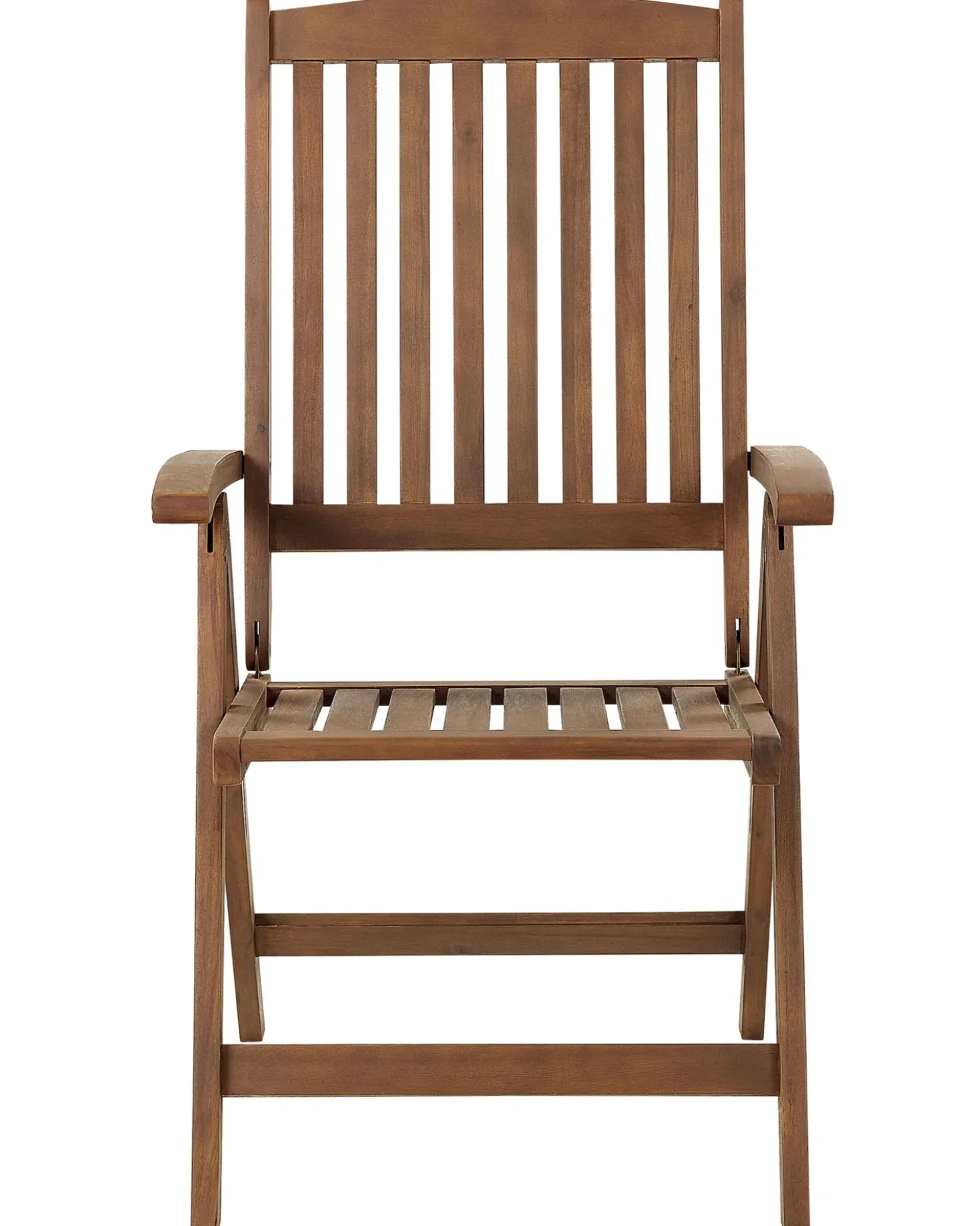 Set di 2 sedie da giardino con cuscini AMANTEA PREMIUM Legno d'acacia Blu