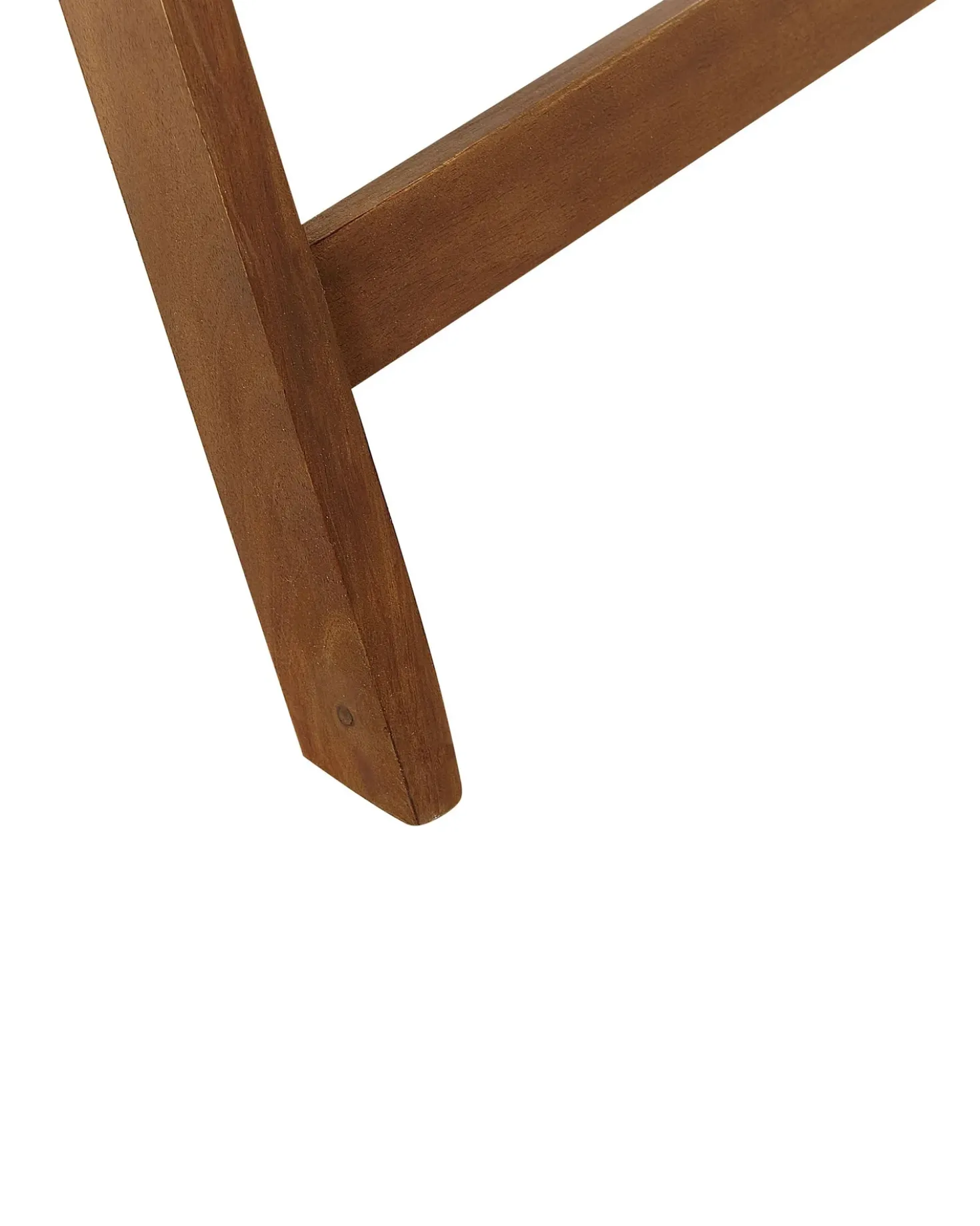 Set di 2 sedie da giardino con cuscini AMANTEA PREMIUM Legno d'acacia Blu