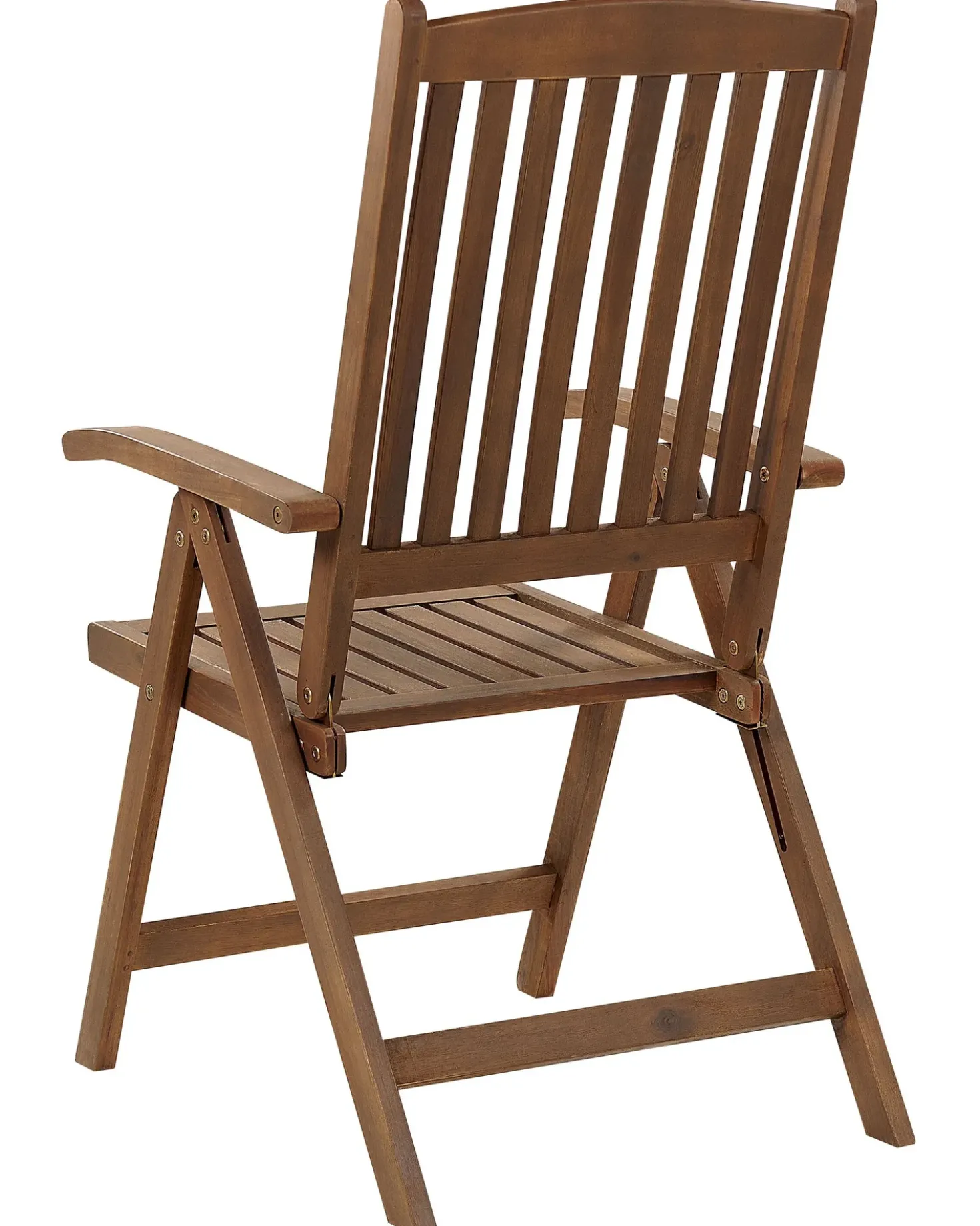 Set di 2 sedie da giardino con cuscini AMANTEA PREMIUM Legno d'acacia Blu