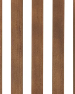 Set di 2 sedie da giardino con cuscini AMANTEA PREMIUM Legno d'acacia Blu