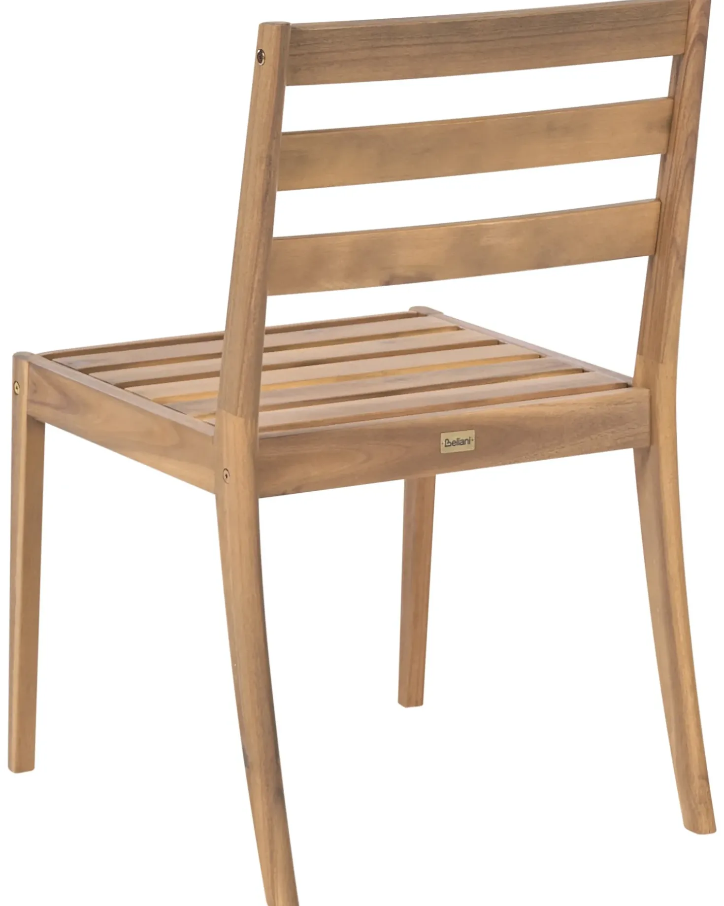 Set di 2 sedie da giardino CHIOGGIA Legno di acacia certificato Marrone chiaro