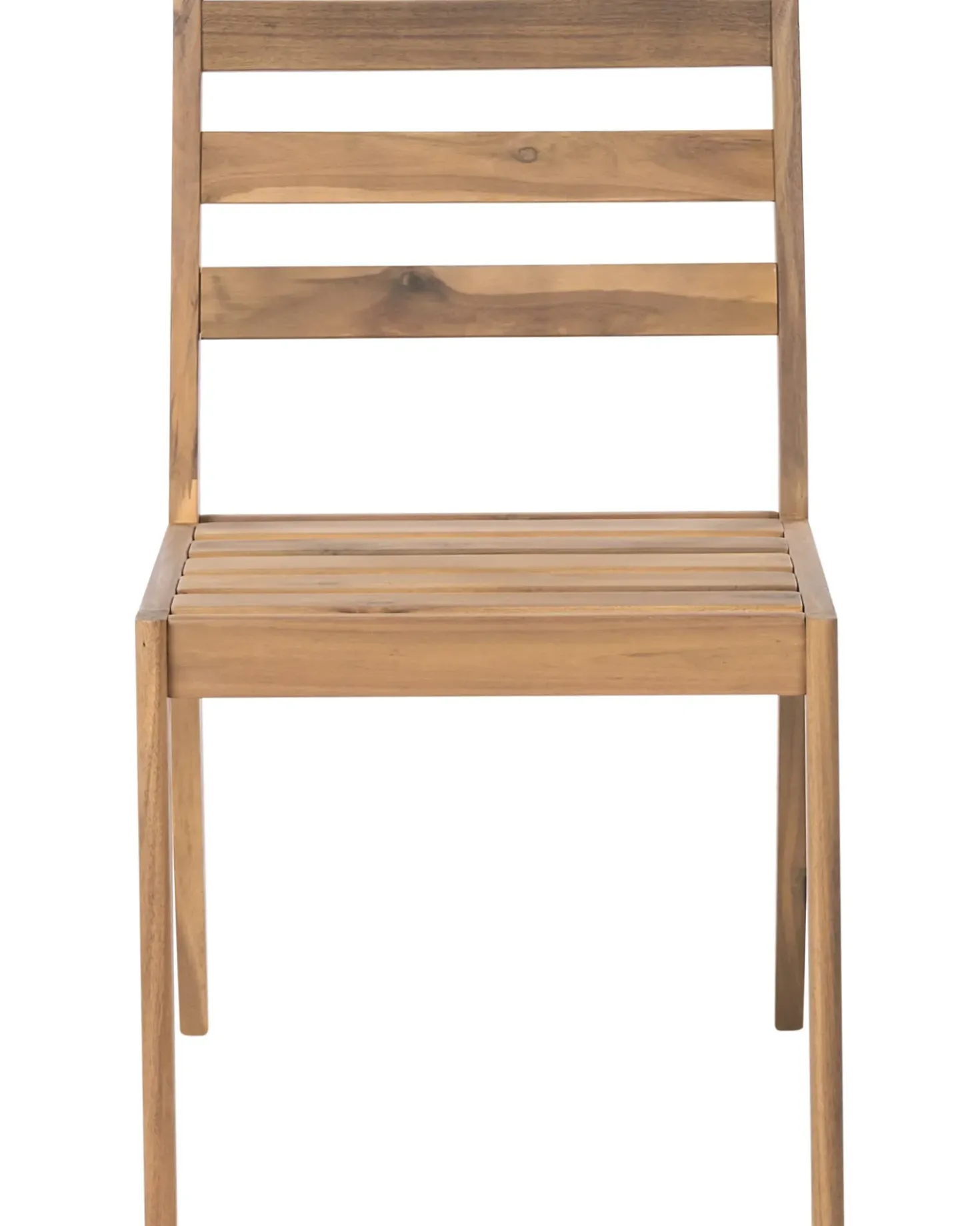Set di 2 sedie da giardino CHIOGGIA Legno di acacia certificato Marrone chiaro