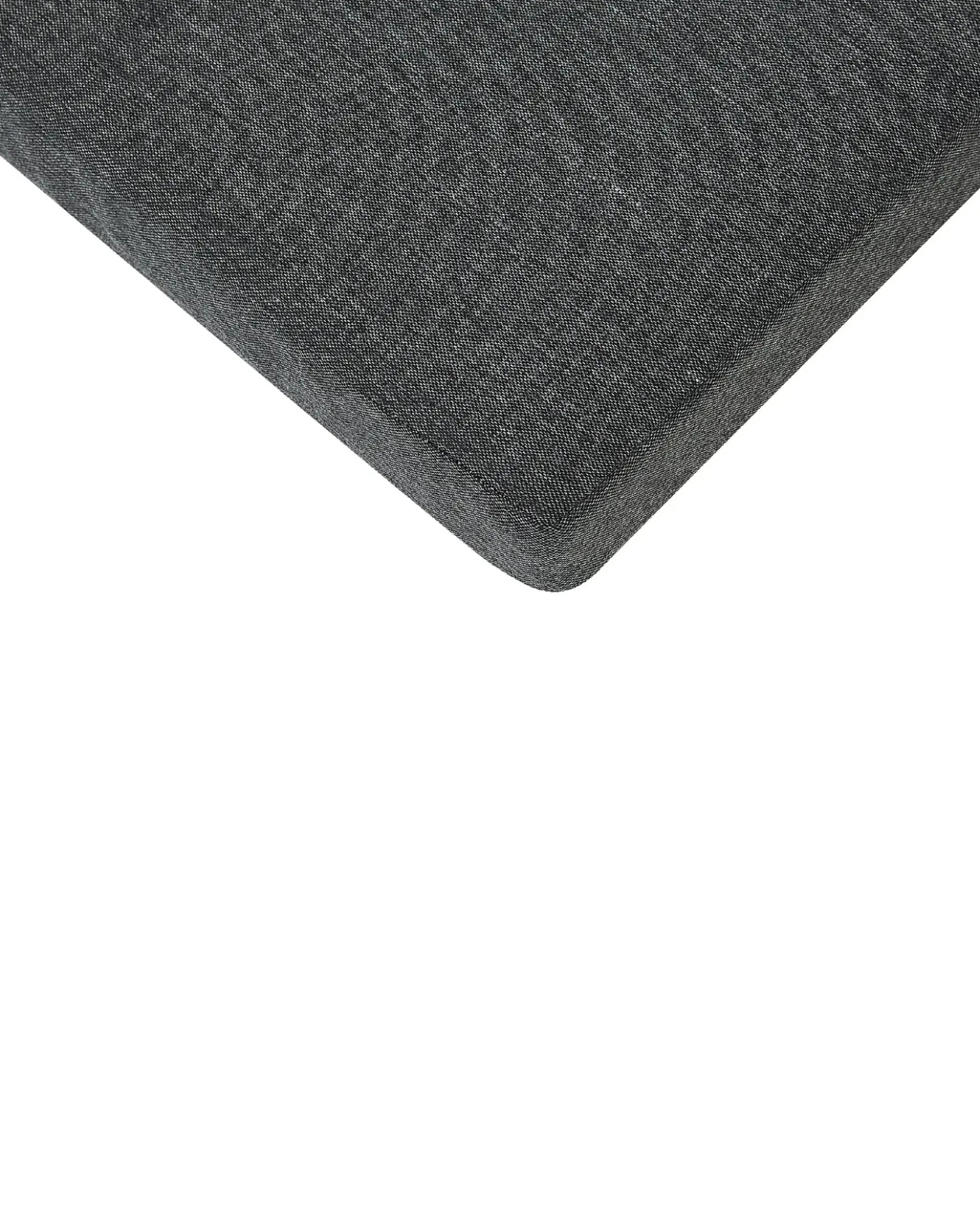 Set di 6 sedie da giardino con cuscini TAVIANO Metallo Nero