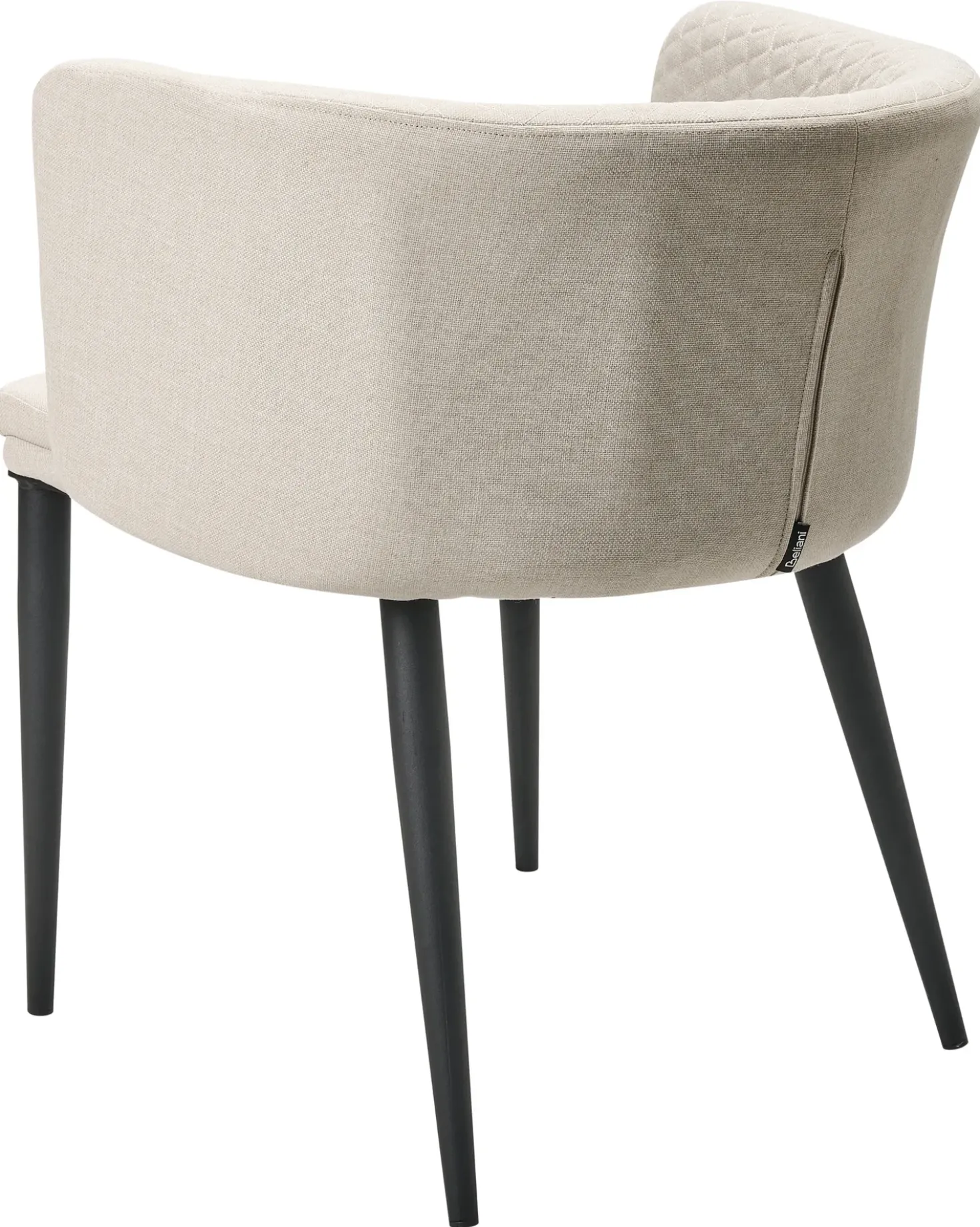 Set di 2 sedie da giardino LIMASSON Tessuto Beige