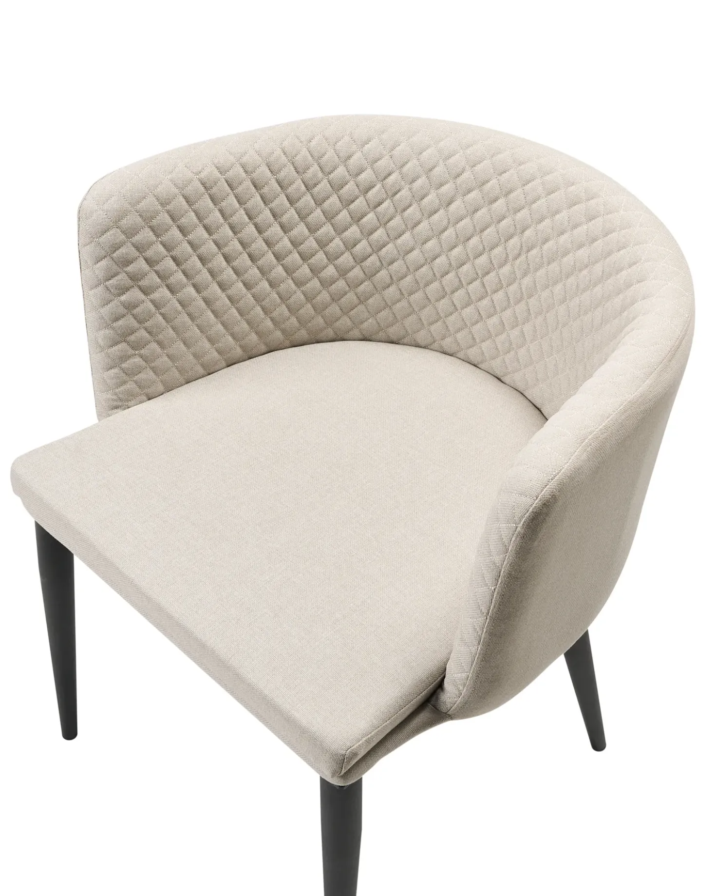 Set di 2 sedie da giardino LIMASSON Tessuto Beige