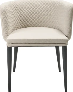 Set di 2 sedie da giardino LIMASSON Tessuto Beige