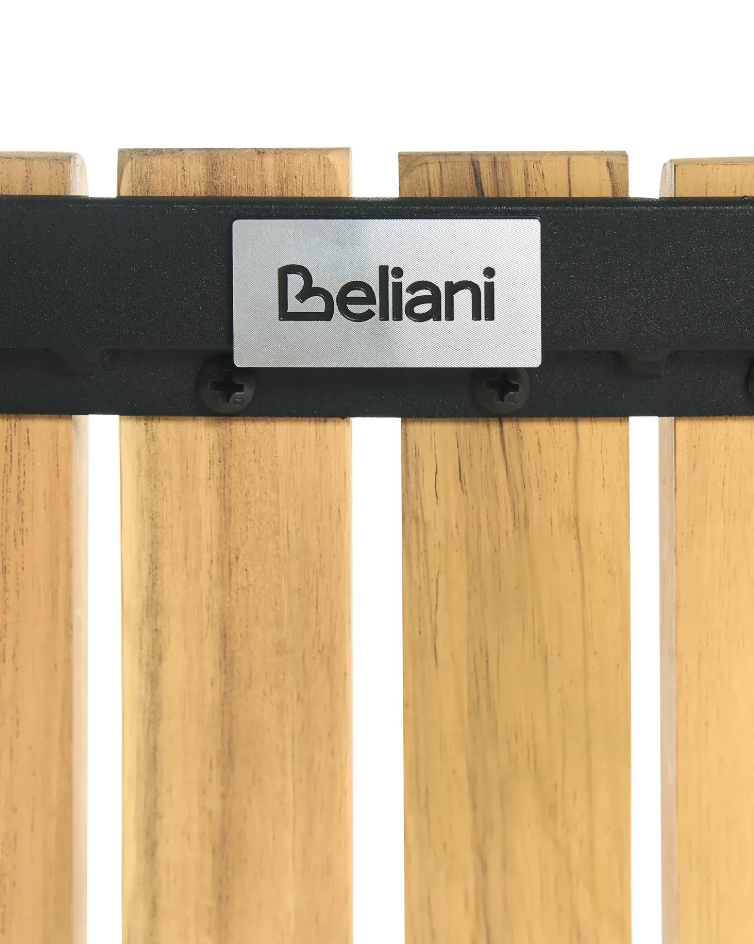 Set di 2 sedie da giardino LASCARI Legno d'acacia Marrone chiaro