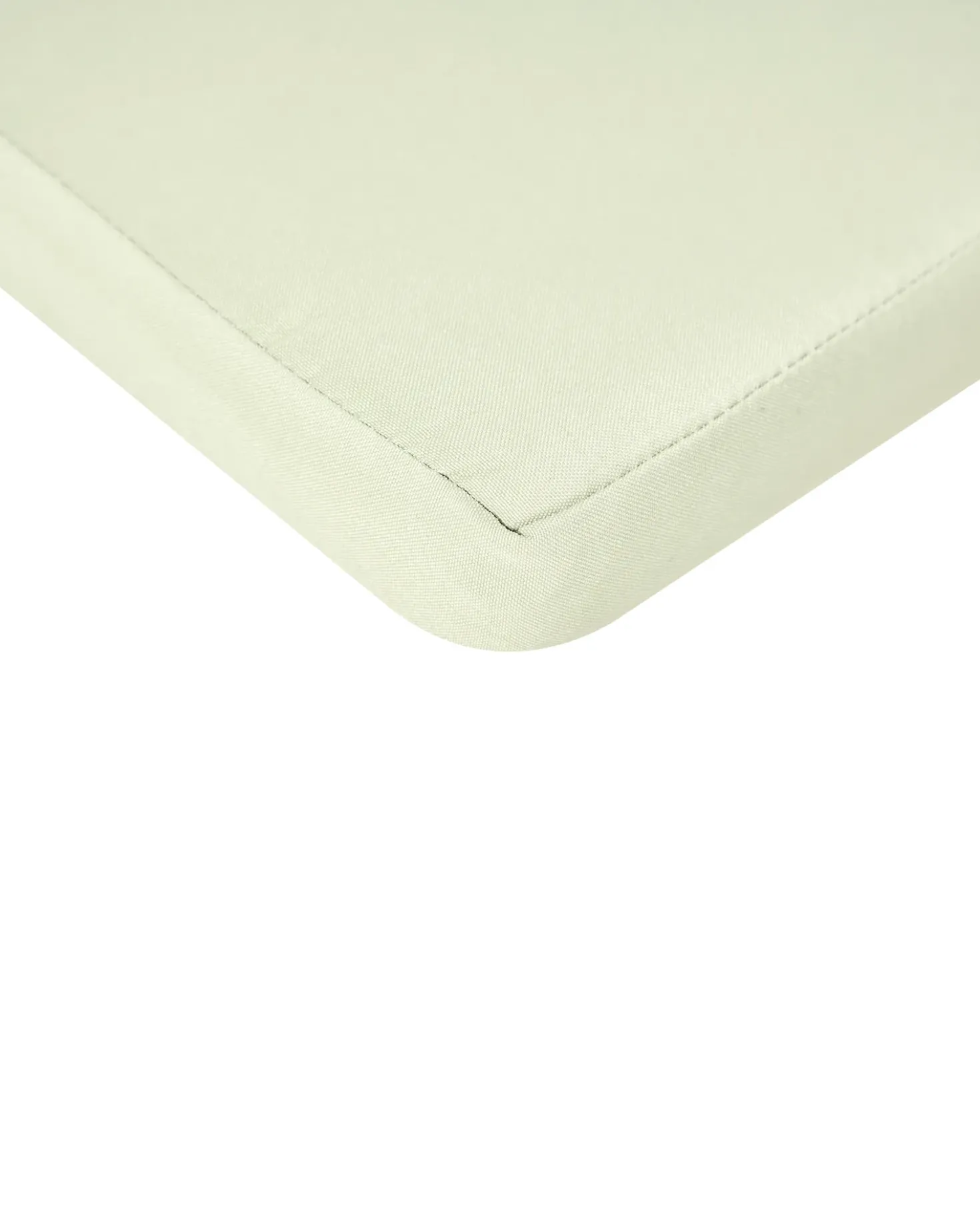 Set di 2 sedie da giardino con cuscini SASSARI PREMIUM Legno di acacia certificato Verde chiaro