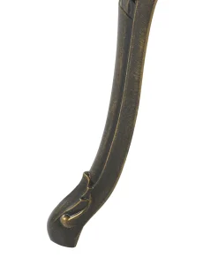 Set di 2 sedie da giardino con cuscini SAPRI Metallo Marrone scuro