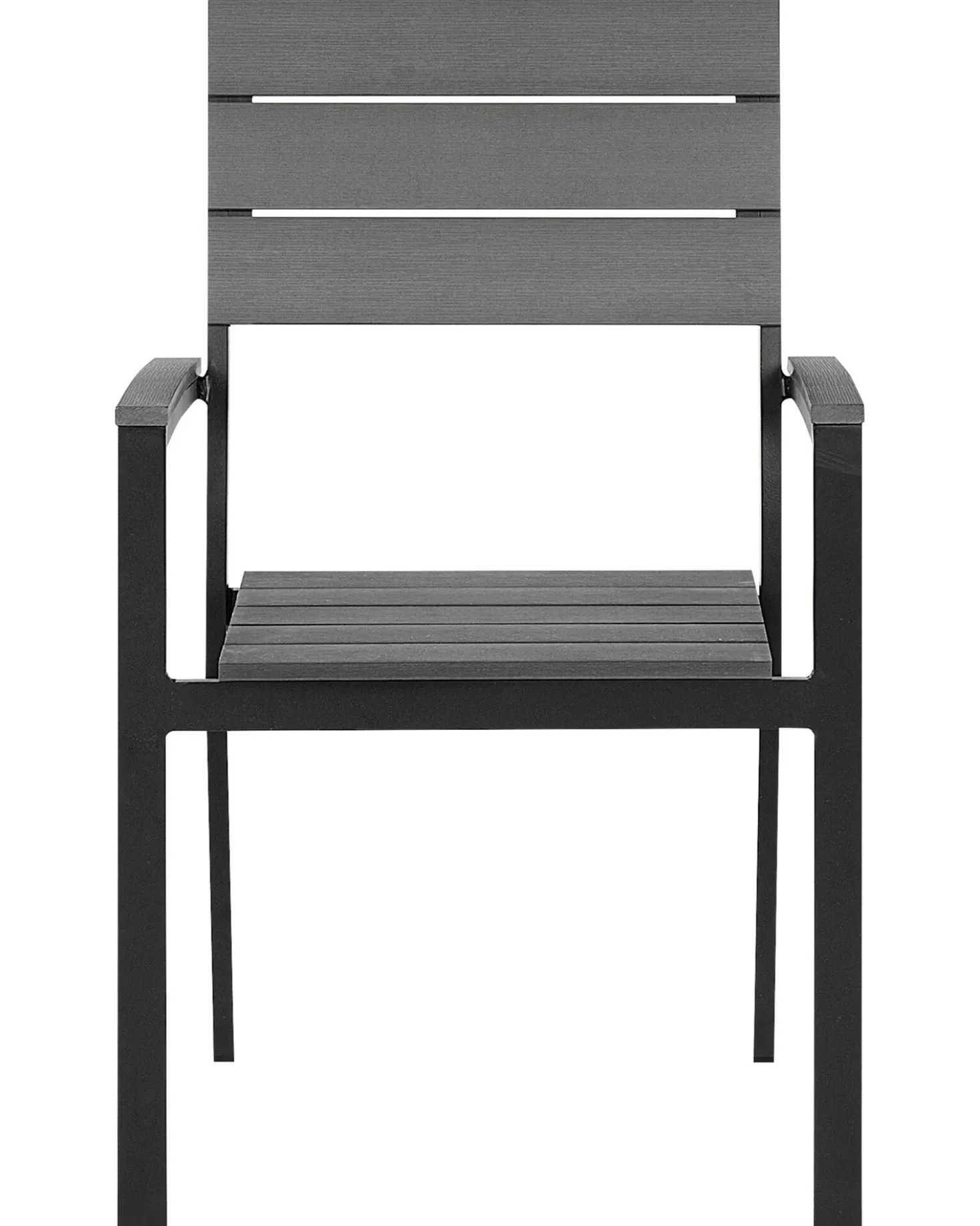 Set di 6 sedie da giardino COMO Grigio