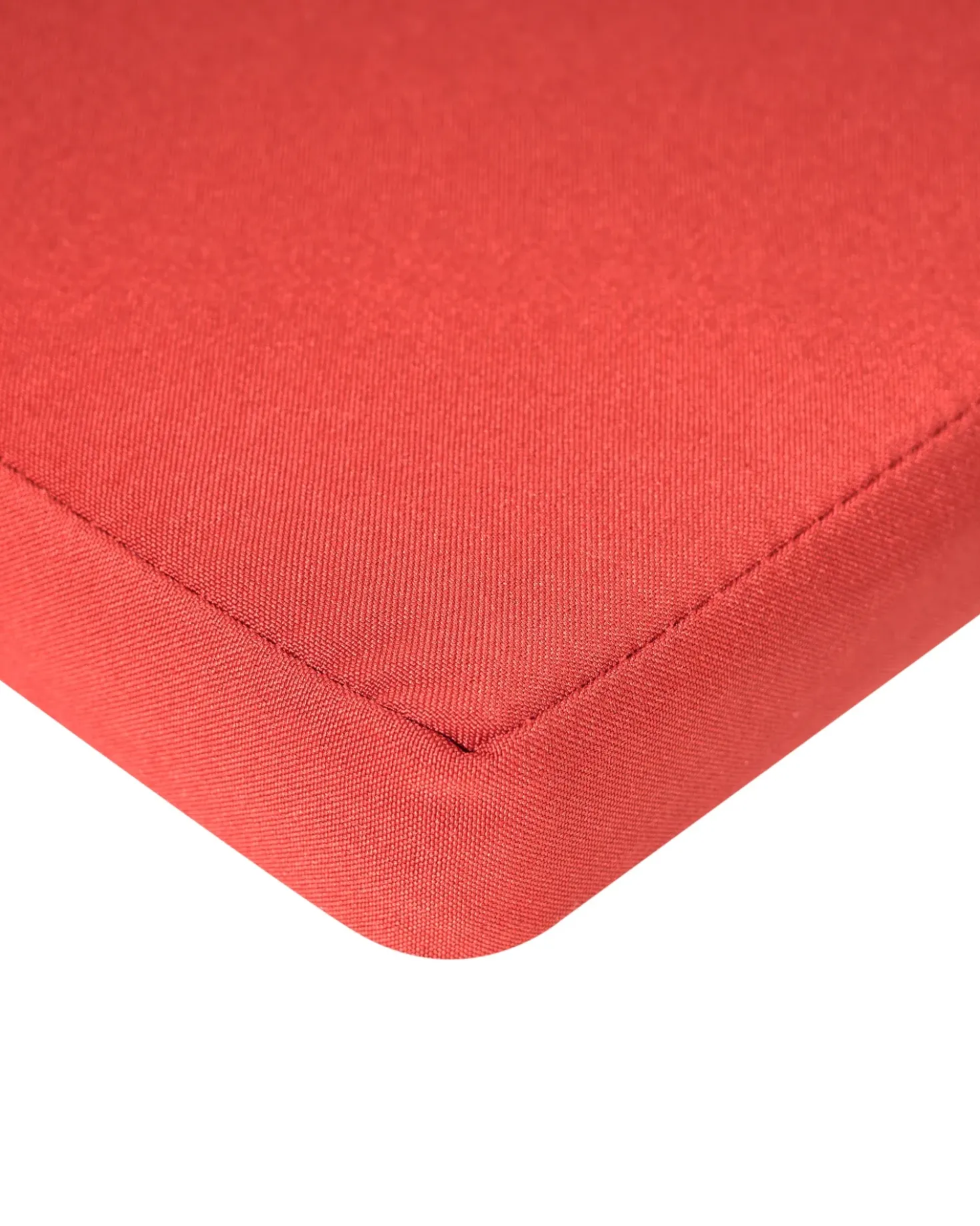 Set di 2 sedie da giardino con cuscini SASSARI PREMIUM Legno di acacia certificato Rosso