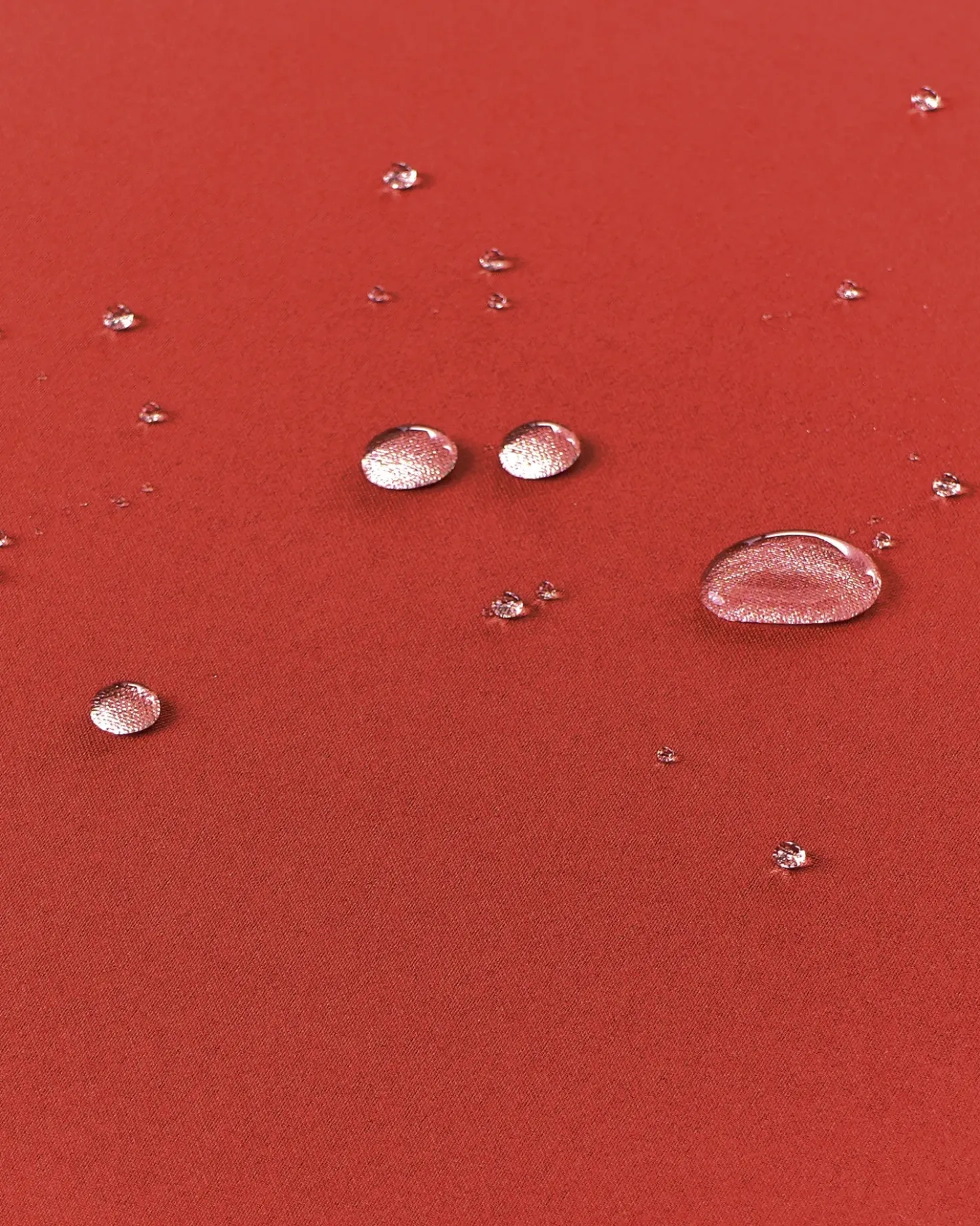 Set di 2 sedie da giardino con cuscini SASSARI PREMIUM Legno di acacia certificato Rosso