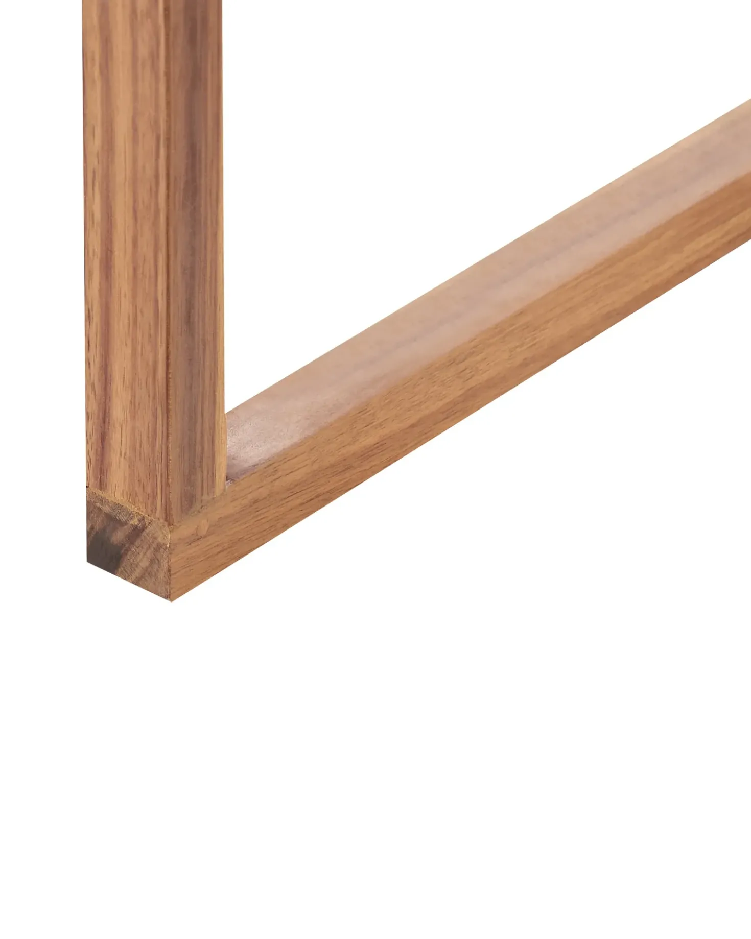 Set di 2 sedie da giardino con cuscini SASSARI PREMIUM Legno di acacia certificato Rosso