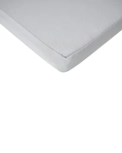 Set di 2 sedie da giardino con cuscini AMANTEA PREMIUM Legno d'acacia Grigio chiaro