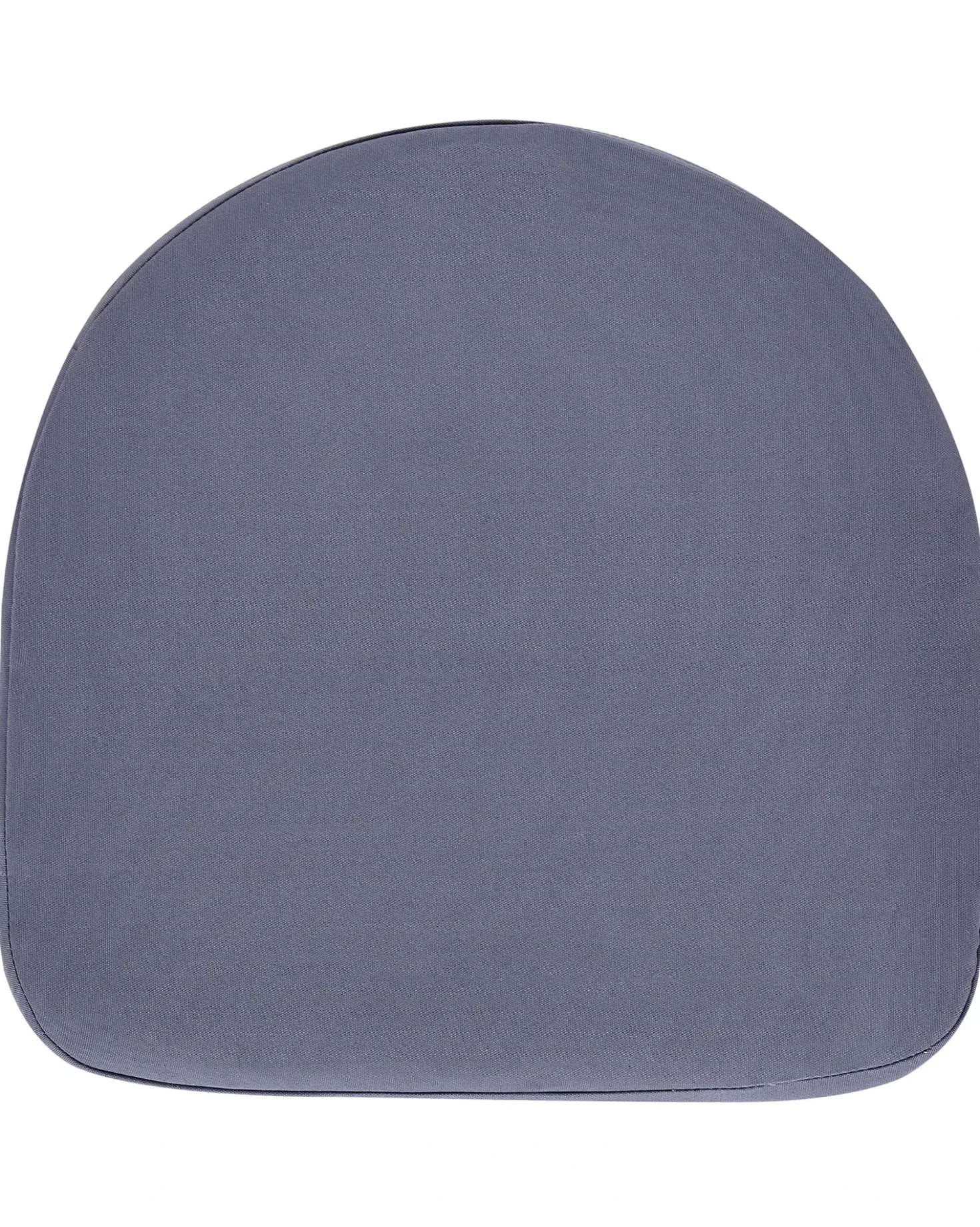 Set di 2 sedie da giardino con cuscini PALMI Metallo Grigio