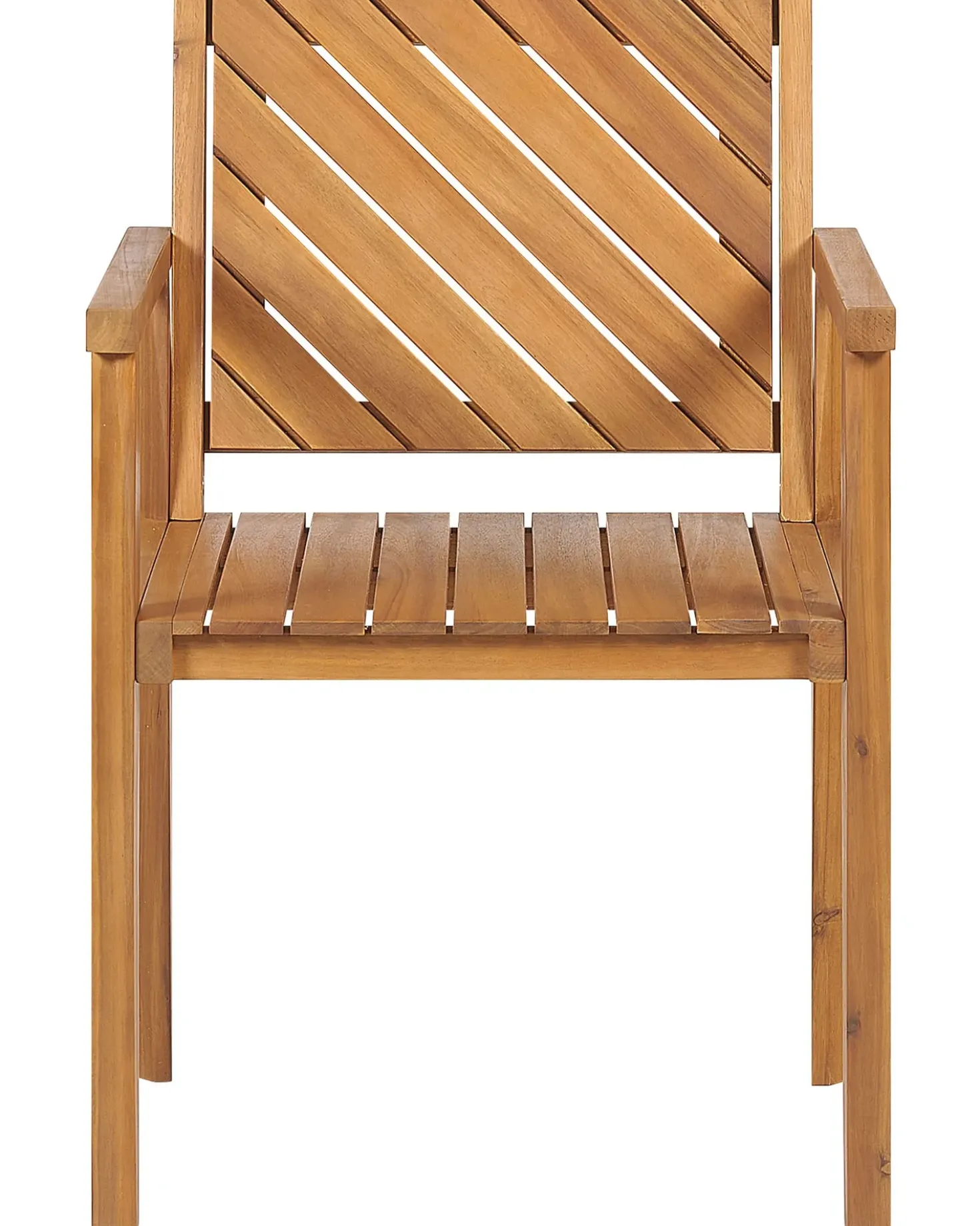 Set di 6 sedie da giardino BARATTI Legno d'acacia Marrone