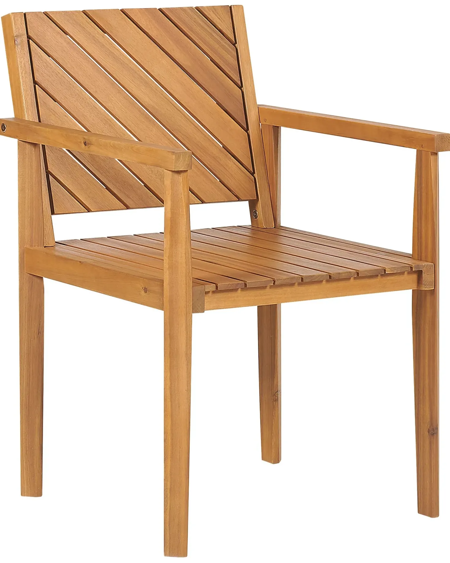 Set di 6 sedie da giardino BARATTI Legno d'acacia Marrone