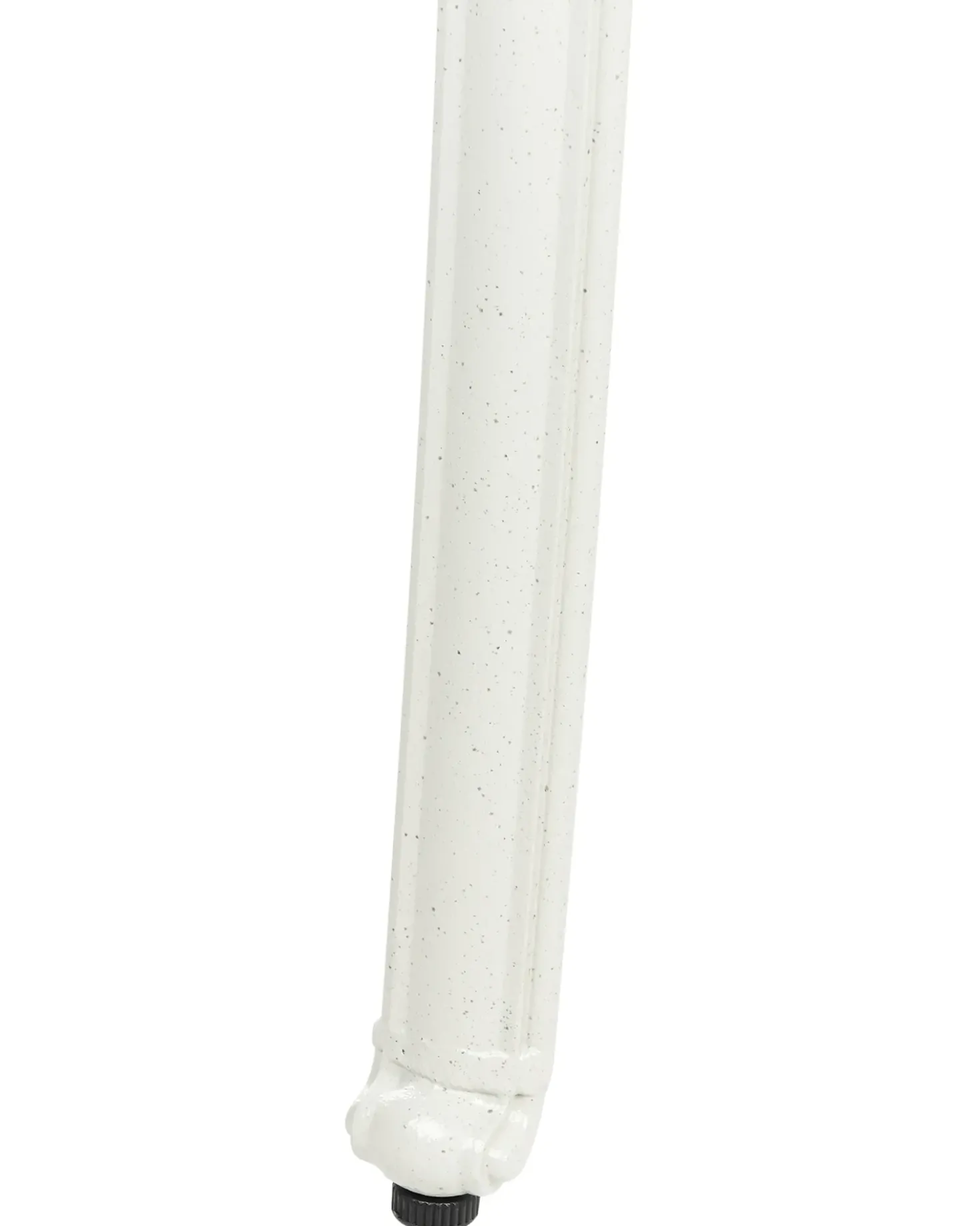 Set di 4 sedie da giardino con cuscini ANCONA Metallo Bianco sporco