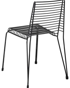 Set di 2 sedie da giardino CHIEVE Metallo Nero