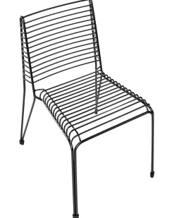 Set di 2 sedie da giardino CHIEVE Metallo Nero