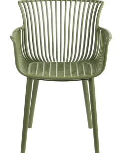 Set di 4 sedie da giardino PESARO Verde