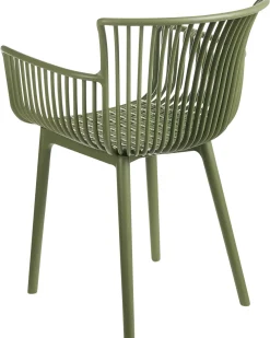 Set di 4 sedie da giardino PESARO Verde