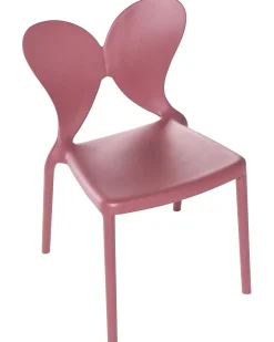 Set di 2 sedie da giardino LARISSA Impilabile Rosa