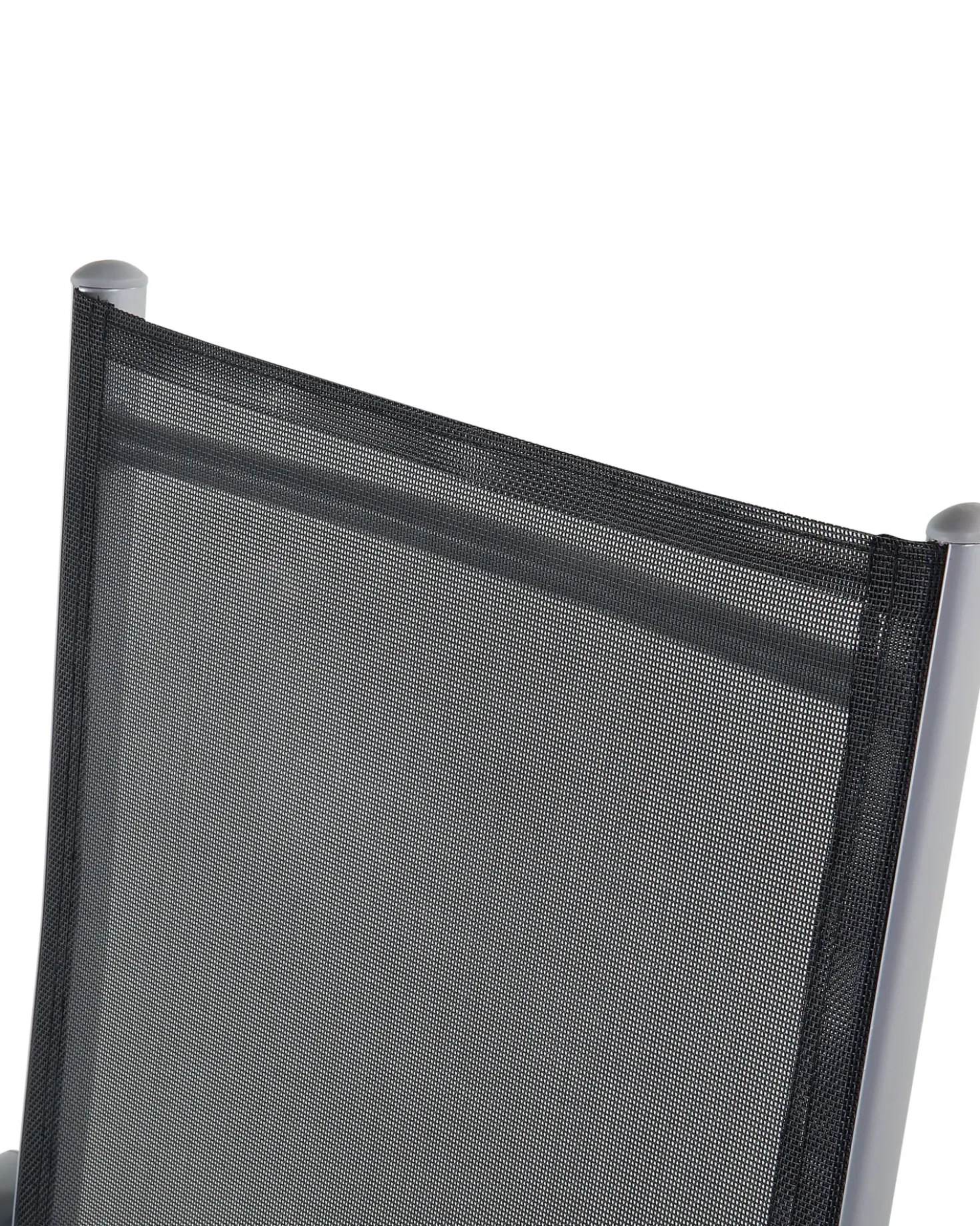 Set di 6 sedie da giardino CATANIA Metallo Nero