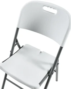 Set di 2 sedie da giardino CUGNOLI Pieghevole Bianco