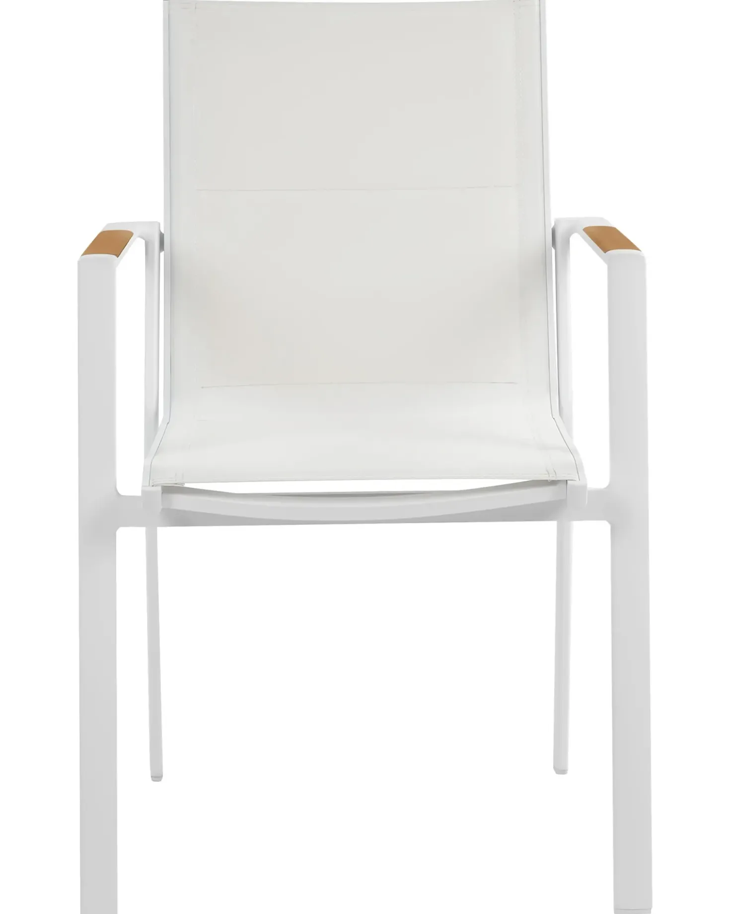 Set di 6 sedie da giardino BUSSETO Metallo Bianco