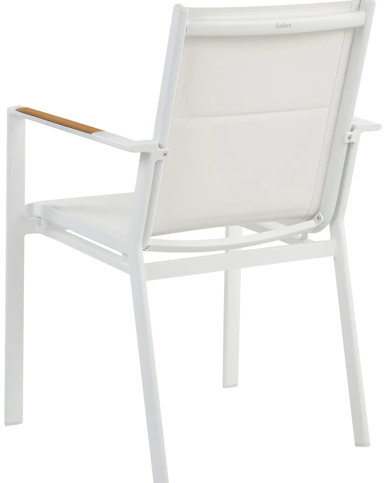 Set di 6 sedie da giardino BUSSETO Metallo Bianco