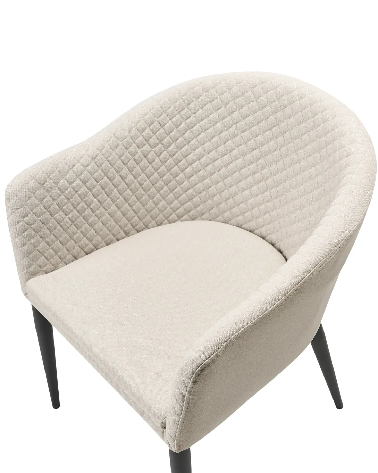 Set di 2 sedie da giardino TULUNI Tessuto Beige