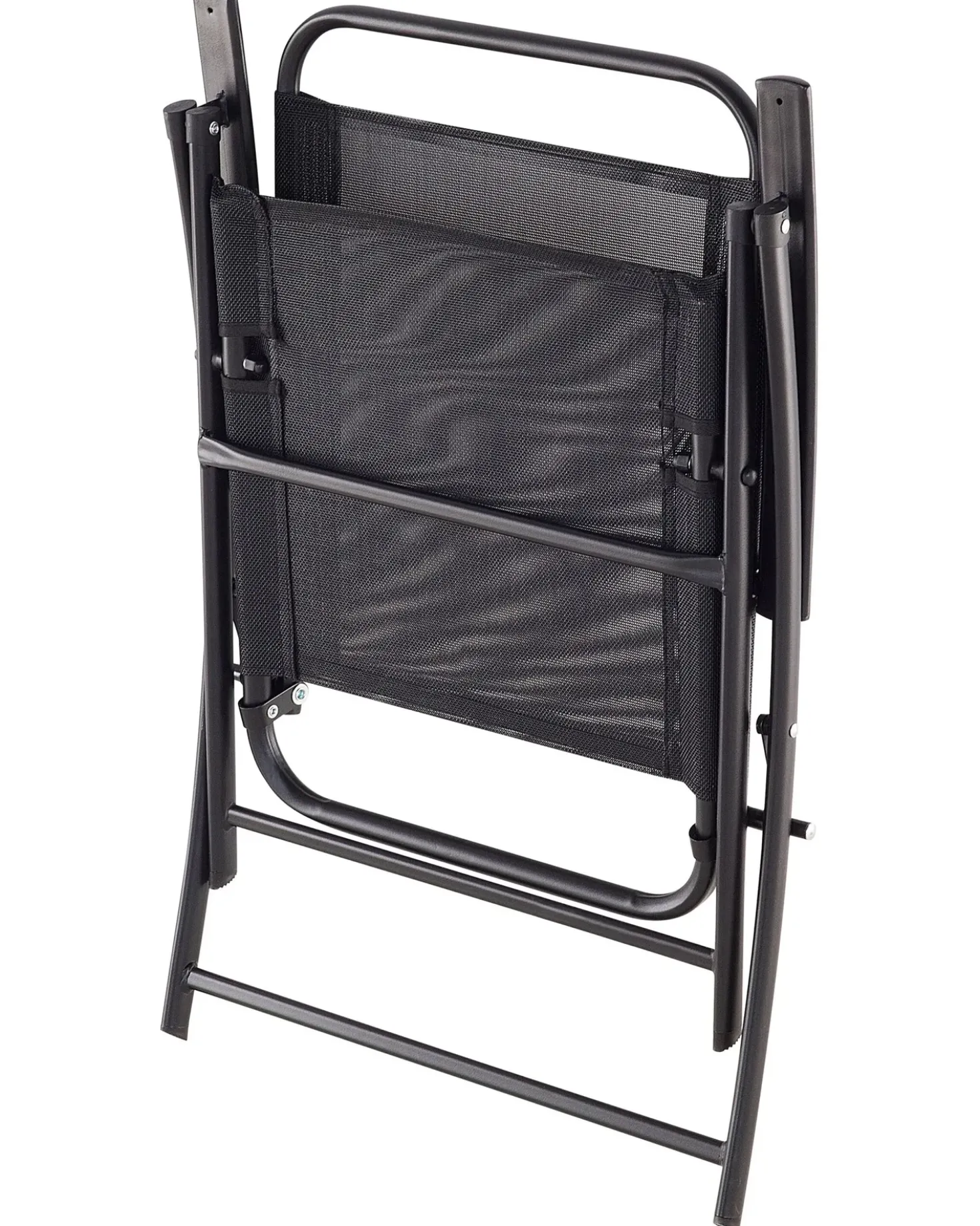 Set di 6 sedie da giardino LIVO Metallo Nero