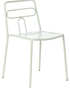 Set di 2 sedie da giardino AGEROLA Metallo Verde chiaro