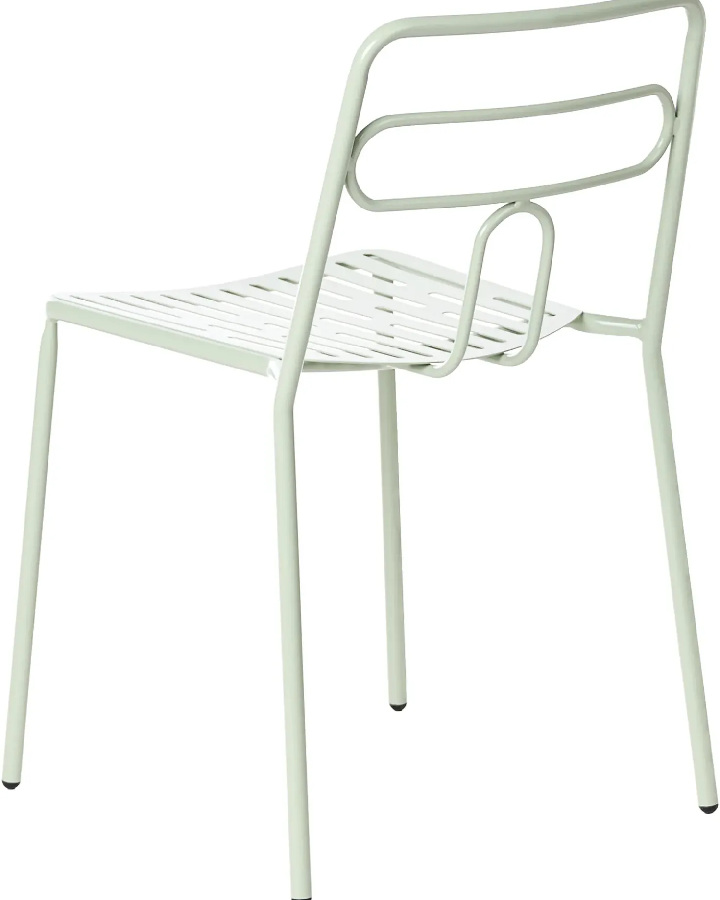 Set di 2 sedie da giardino AGEROLA Metallo Verde chiaro