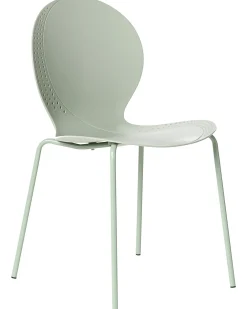 Set di 4 sedie da giardino MILOS Impilabile Verde chiaro