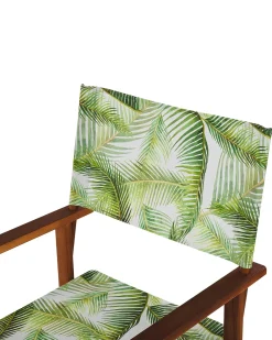 Set di 2 sedie da giardino CINE Legno d'acacia Verde chiaro