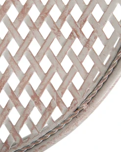 Set di 2 sedie da giardino CILENTO Metallo Grigio