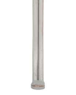 Set di 2 sedie da giardino CILENTO Metallo Grigio