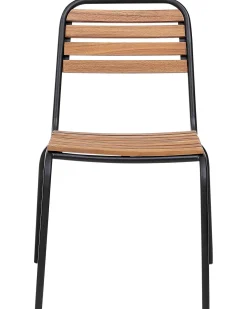 Set di 6 sedie da giardino VALLESE Legno d'acacia Marrone