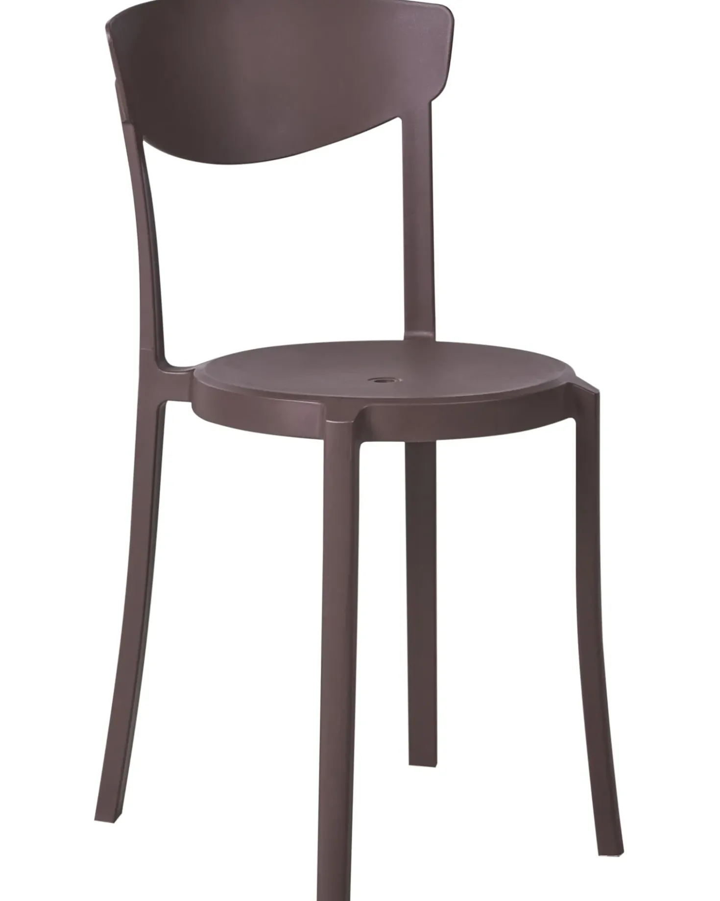 Set di 4 sedie da giardino VIESTE Marrone