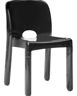 Set di 4 sedie da giardino BETIM Nero